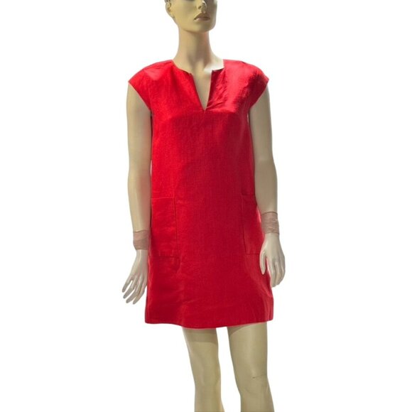 KATE SPADE Women's Polyester Red Mini Short Sleeve Breathable Comfortable Size 4 - Picture 14 of 14